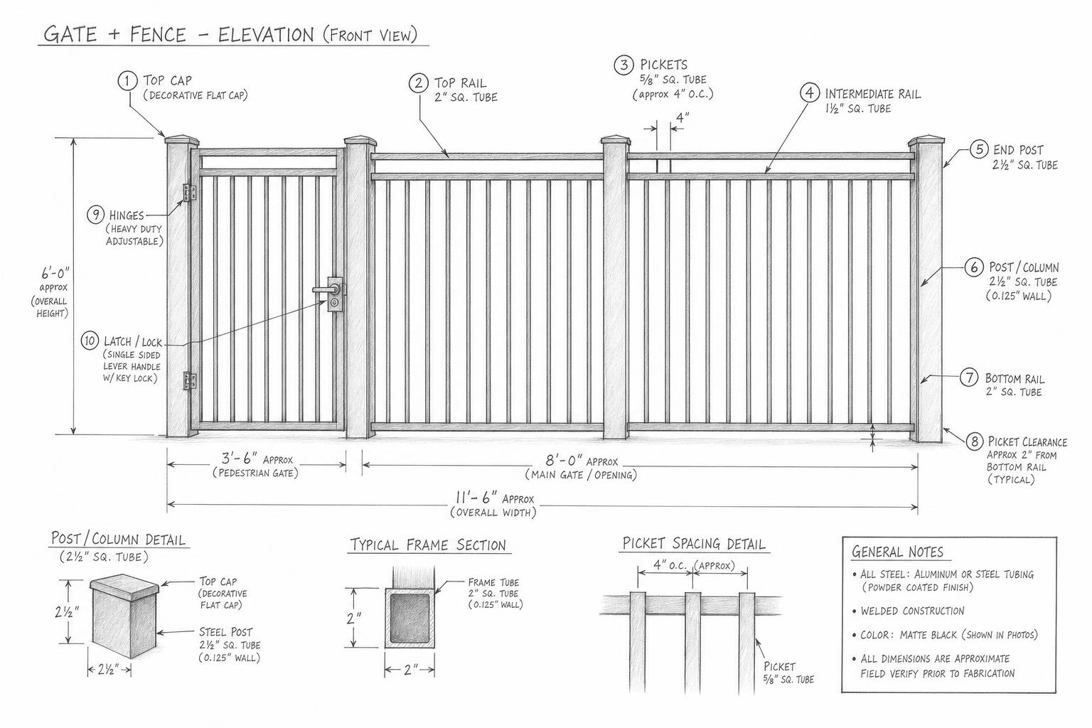 601 S Palos Verdes St project detail 1