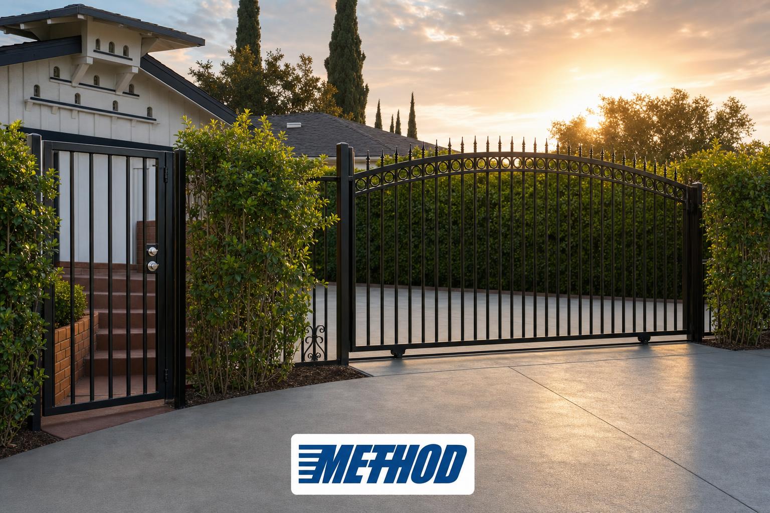 leadwell completed gate and fence project