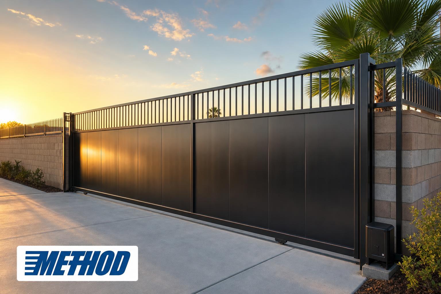 Victoria completed gate and fence project