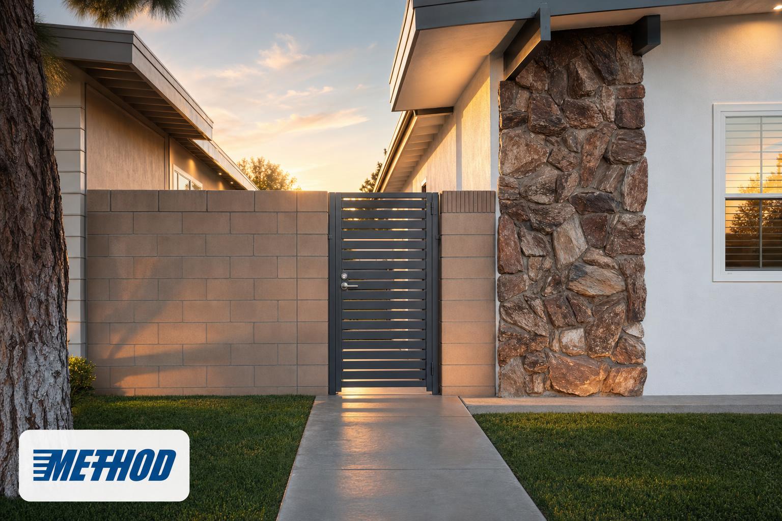 Whitaker completed gate and fence project
